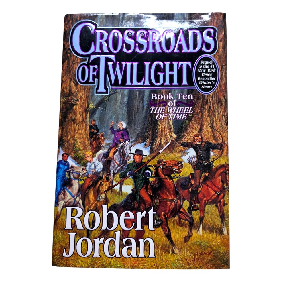Crossroads of Twilight Robert Jordan Wheel of Time 10 Hardcover 2003 1st edition